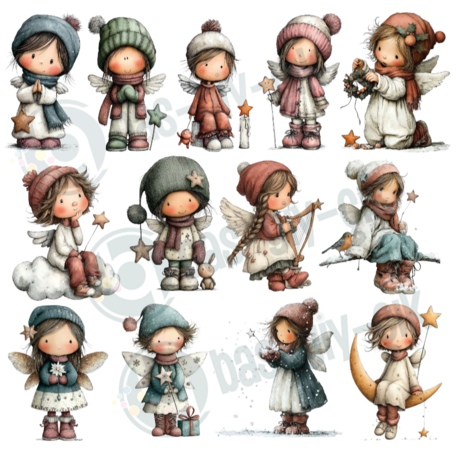 COZY ANGEL GIRL 60 CM - TABLO 12