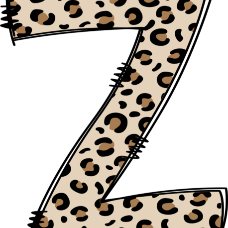 LEOPAR Z HARF 28 CM