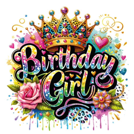 BIRTHDAY GIRL DOĞUMGÜNÜ KIZI 18 CM