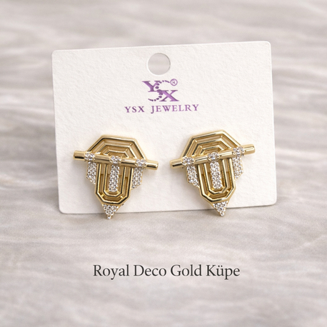 Royal Deco Gold Küpe
