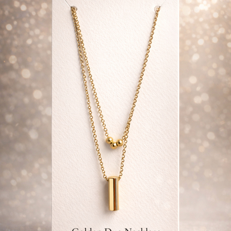 Golden Duo Necklace