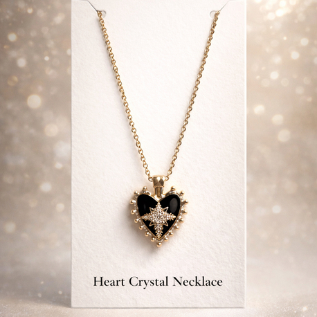 Heart Crystal Necklace