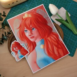 Bloom (Art Print/Sticker)