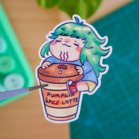 Mis Gibi Mis Gibi Kahve Kokuyor Basia Sticker
