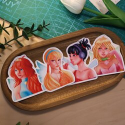 Winx Club 4’lü Sticker Set