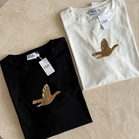 Gold Kuşlu B Tshirt