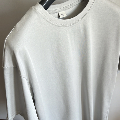 Açık Gri Basic Oversize