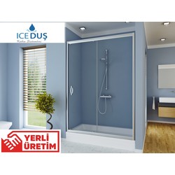 CAMELLİA 110 - 140 Cm İki Duvar Arası Şeffaf 5mm Temperli Kabin