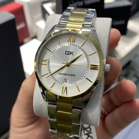 Daniel Klein Erkek Kol Saati Gold Beyaz
