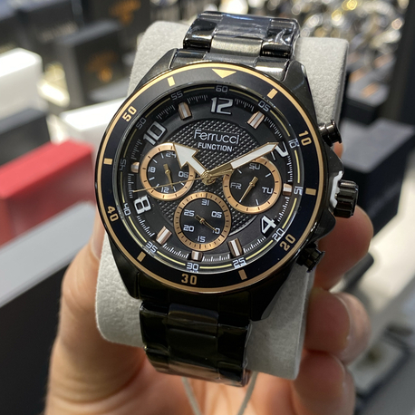Ferrucci Function Erkek Fonksiyonlu Kol Saati Siyah