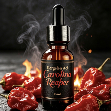 Carolinareaper Acı Sos 15ml damla şişe 
