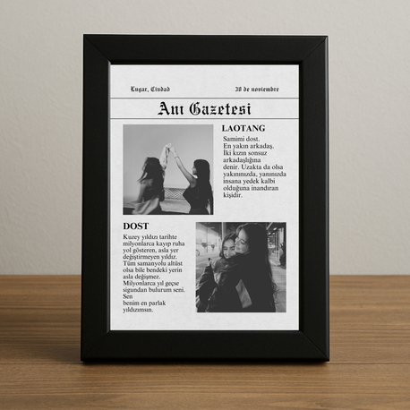 Dostluk Gazetesi Tablo ✨