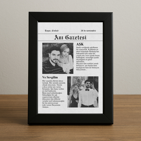 Aşk Gazetesi Tablo ✨