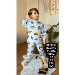 erkek çocuk pijama takımı