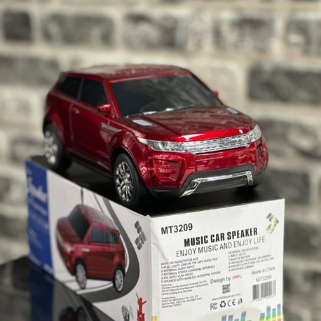SUV GÖRÜNÜMLÜ Araba Bluetooth Hoparlör FM Radyolu Taşınabilir Speaker