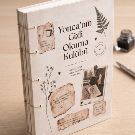 İsme Özel Okuma kulübü defteri