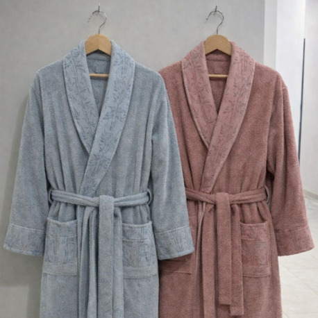 HOME COLLECTION ANEMON LIFE BAMBOO AİLE BORNOZ SETİ
