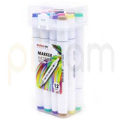 Çift Taraflı Marker 12li Set
