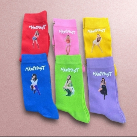 Manifest 6'lı Kolesiyonluk Çorap seti( RENKLİ )