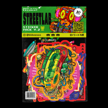 STREET LAB V.2 STICKER PACK