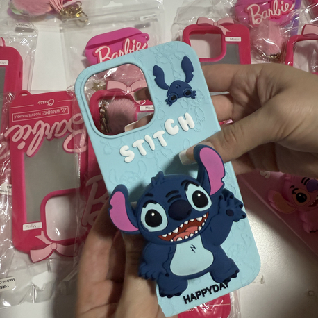 Mavi stich popsoketli kılıf