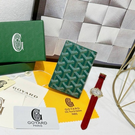 Imported | Ithal Goyard Pocket Organizer - Green