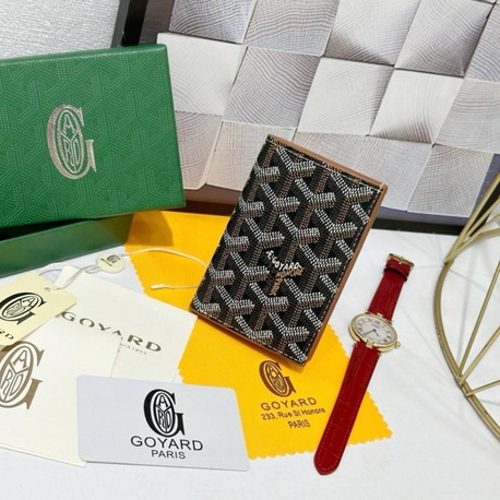 Imported | Ithal Goyard Pocket Organizer - Brown