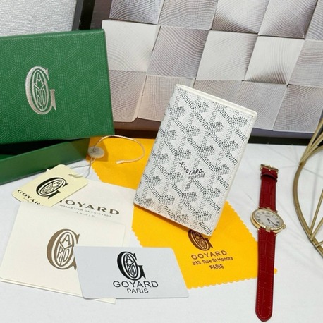 Imported | Ithal Goyard Pocket Organizer - White