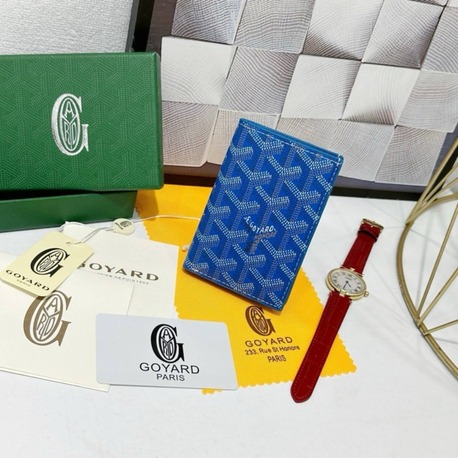 Imported | Ithal Goyard Pocket Organizer - Blue