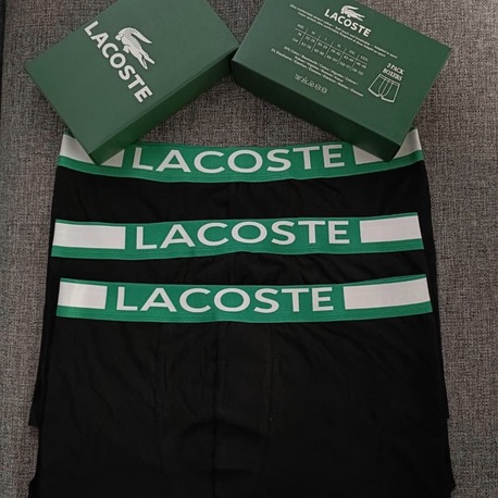 Lacoste 3'lü Premium Boxer