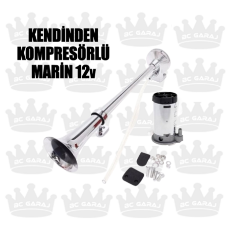 Marin Korna kompresörlü 12v Nikel 