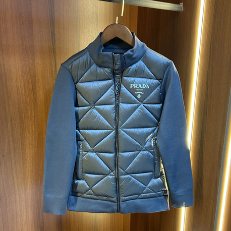 Prada Premium Çelik Örme Ceket (Antrasit)