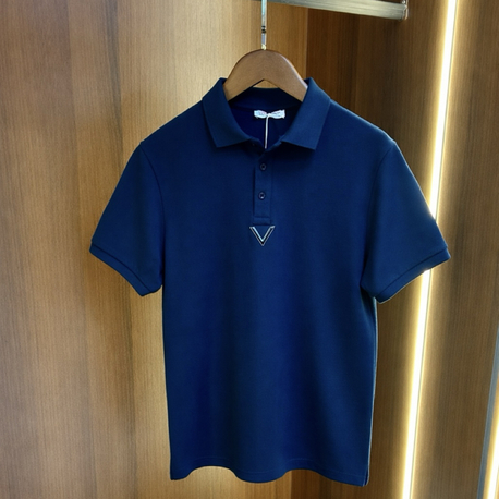 Valentino Premium Polo Yaka (Demir Logo) Lacivert
