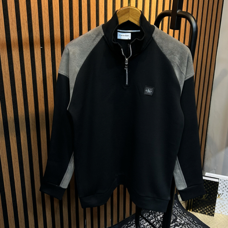 Ck Premium Yarım Fermuar Sweat