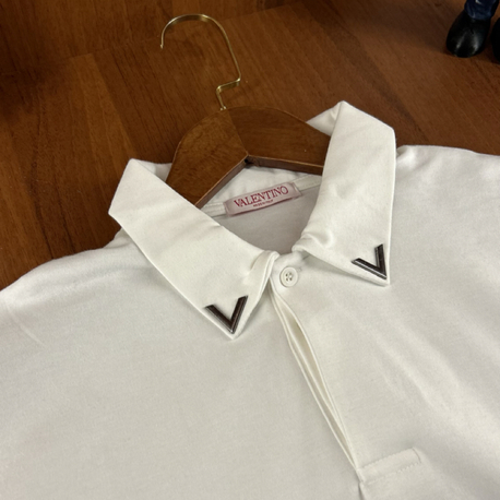 Valentino Premium Polo Yaka T-shirt (Demir Logo)