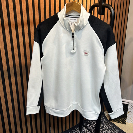 Ck Premium Yarım Fermuar Sweat