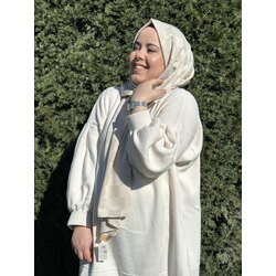 DAMA DESEN JAKAR ŞAL BEJ