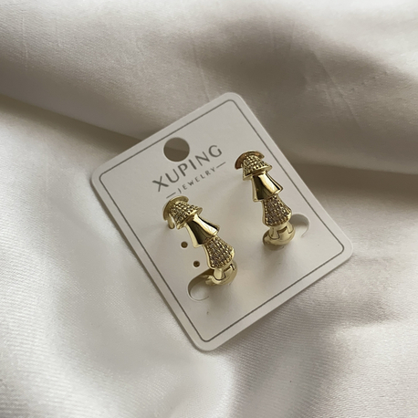 XUPİNG 14k TAŞLI KÜPE