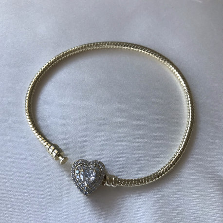 XUPİNG 14K KALPLİ BİLEKLİK 