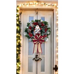Noel Baba Yılbaşı Kapı Süsü