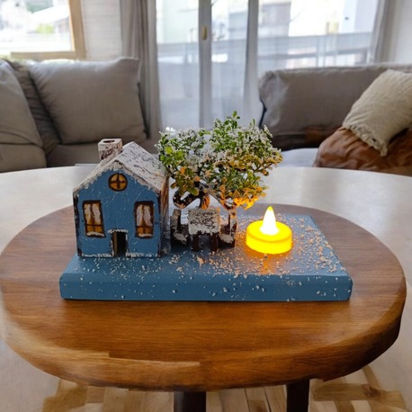 Ağaçlı Tütsülük ve Tealight Mumluk