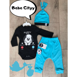 ERKEK PUPPY MOBİLE 3 PARÇA BADİLİ TAKIM
