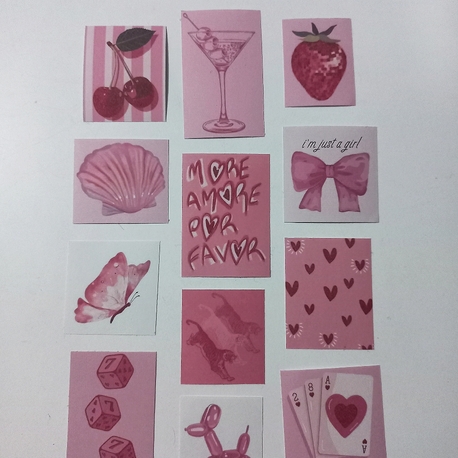 Pink Girl Sticker 