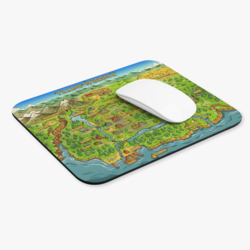 Stardew Valley Haritası Mousepad