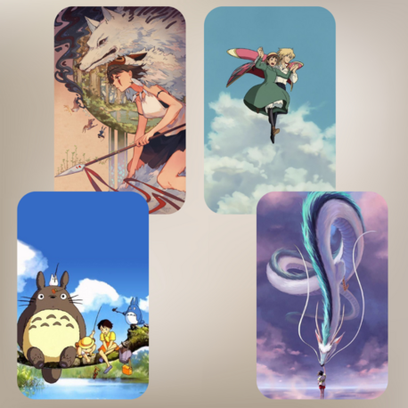 Ghibli Magnet 4'lü