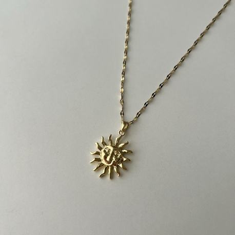 Minimal Güneş Kolye