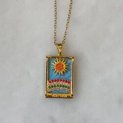 Gold The Sun Kolye