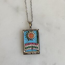 Silver The Sun Kolye