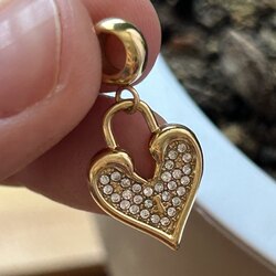 Gold Kalp Charm