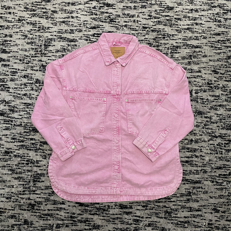 Pembe Oversize Ceket